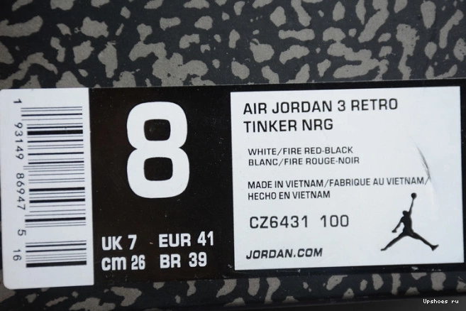 3 CZ6431-100 SE Retro (2020) Red Jordan Fire Denim Air 0926
